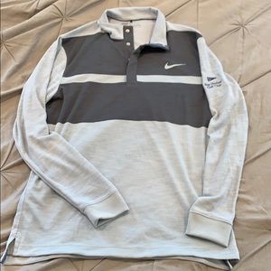 NWT Men’s Grey Nike Golf Long Sleeve Dri-fit  M